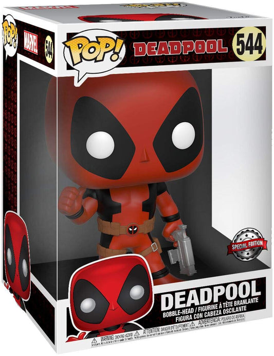 Funko POP! Marvel Deadpool 10 Inch Deadpool #544 [Thumps Up, Red] Exclusive