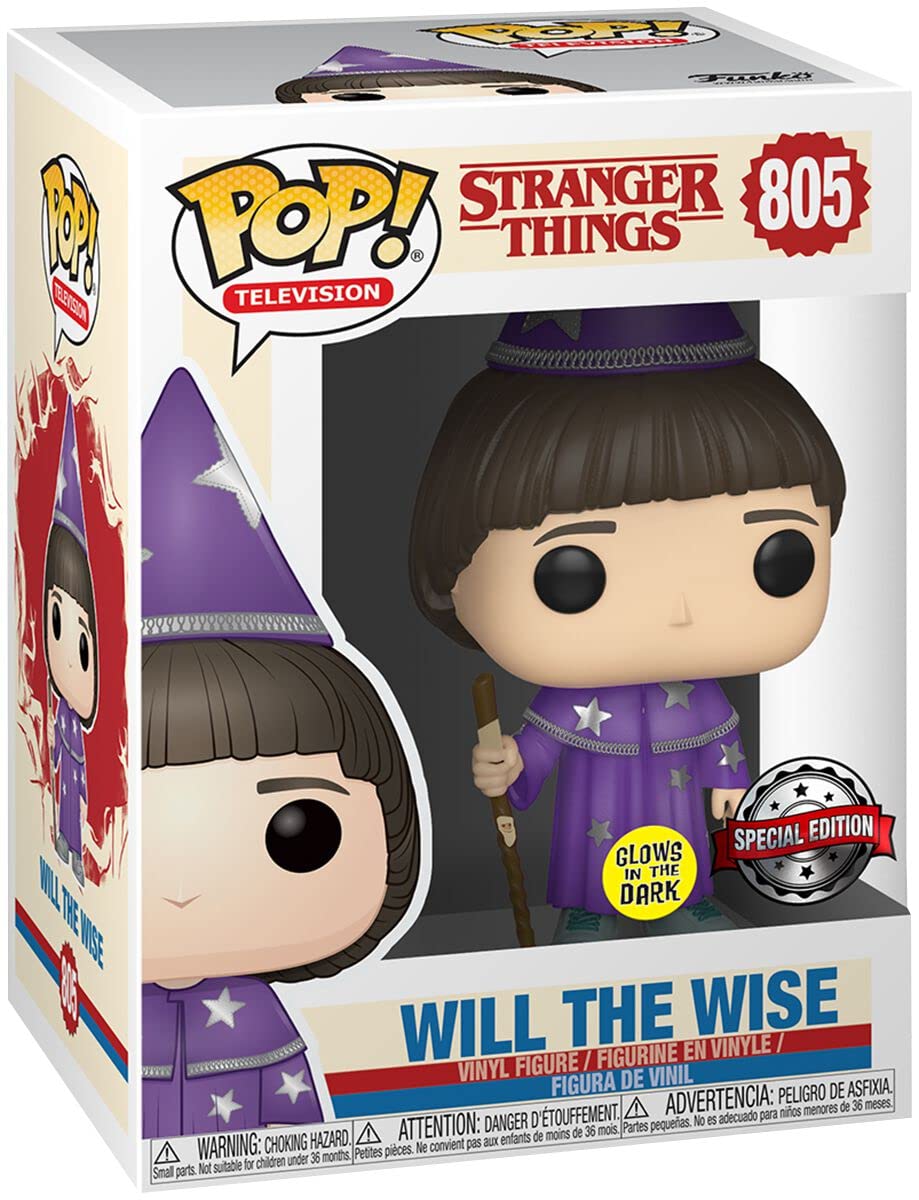 Funko POP! Television Stranger Things Will The Wise #805 [Glows in the Dark] Exclusive