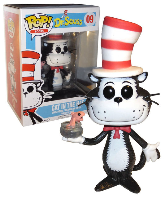 Funko POP! Books Dr Seuss Cat in the Hat with Fish BAM! Exclusive #09