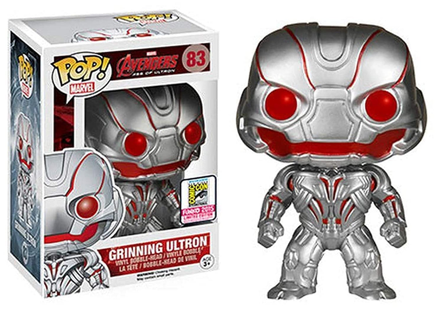 Funko POP! Marvel Avengers Age of Ultron Grinning Ultron #83 Exclusive