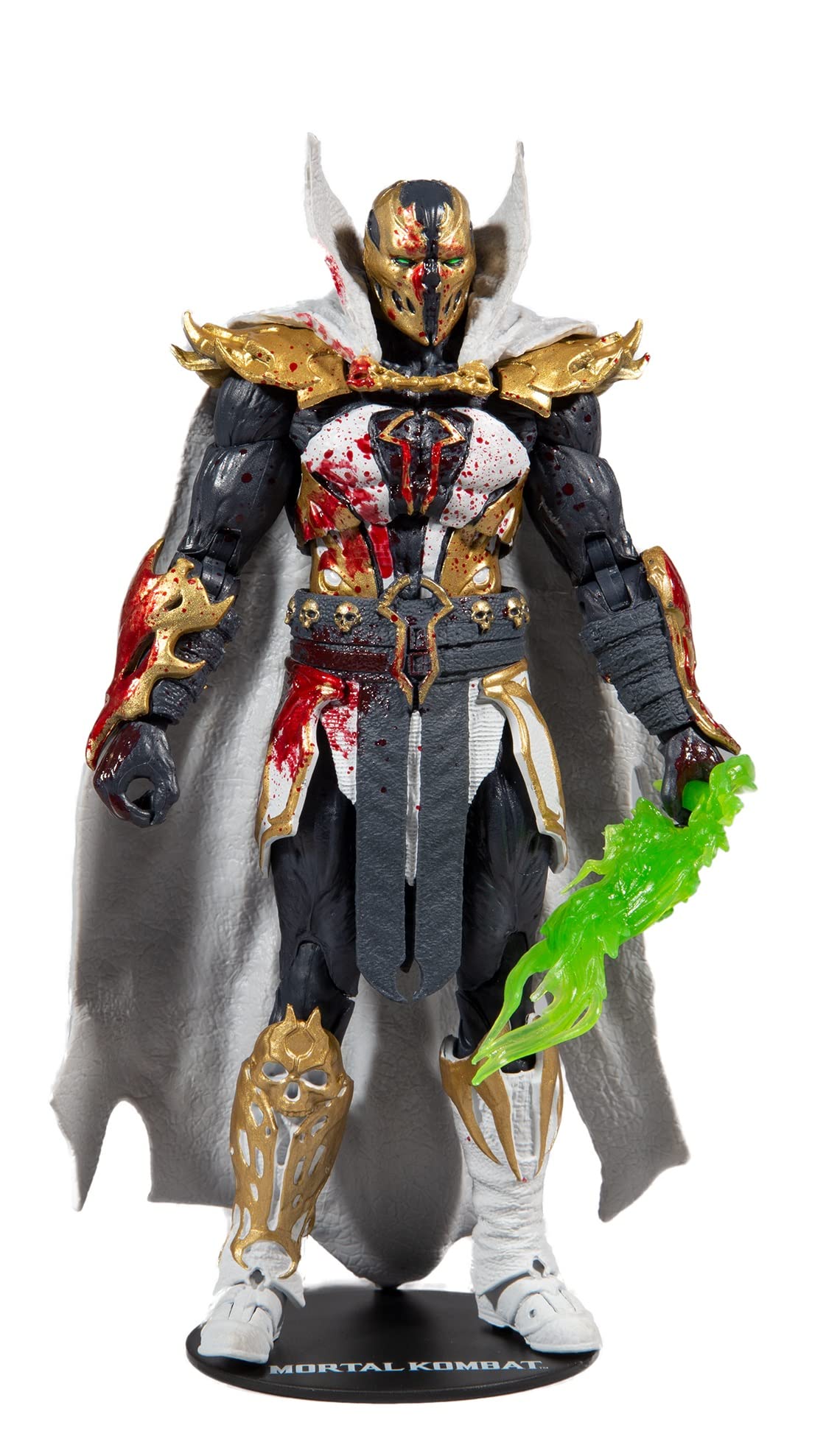 McFarlane Toys Mortal Kombat Malefik Spawn Bloody Disciple 7" Action Figure with Accessories