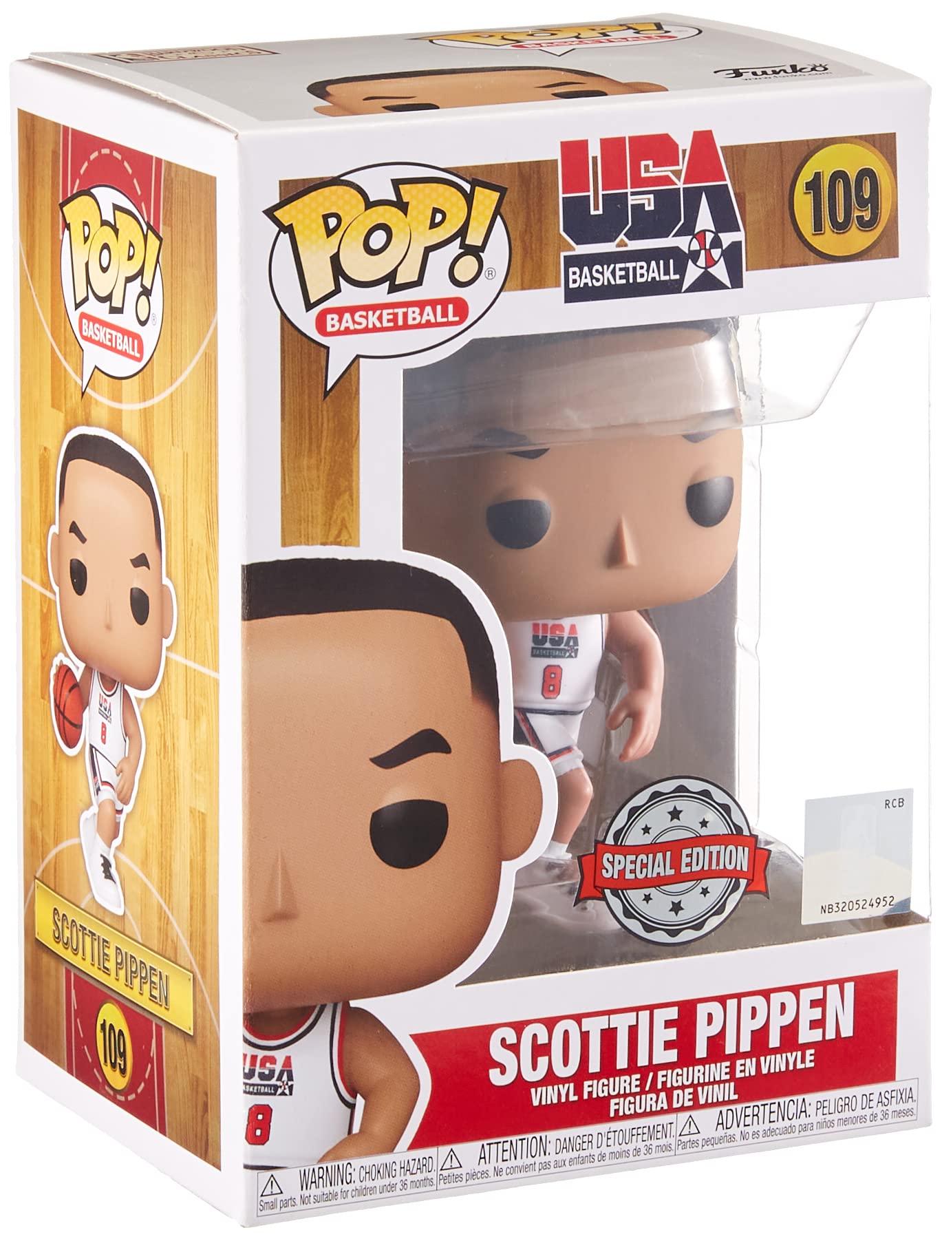 Funko POP! Basketball Team USA Scottie Pippen #109 Exclusive