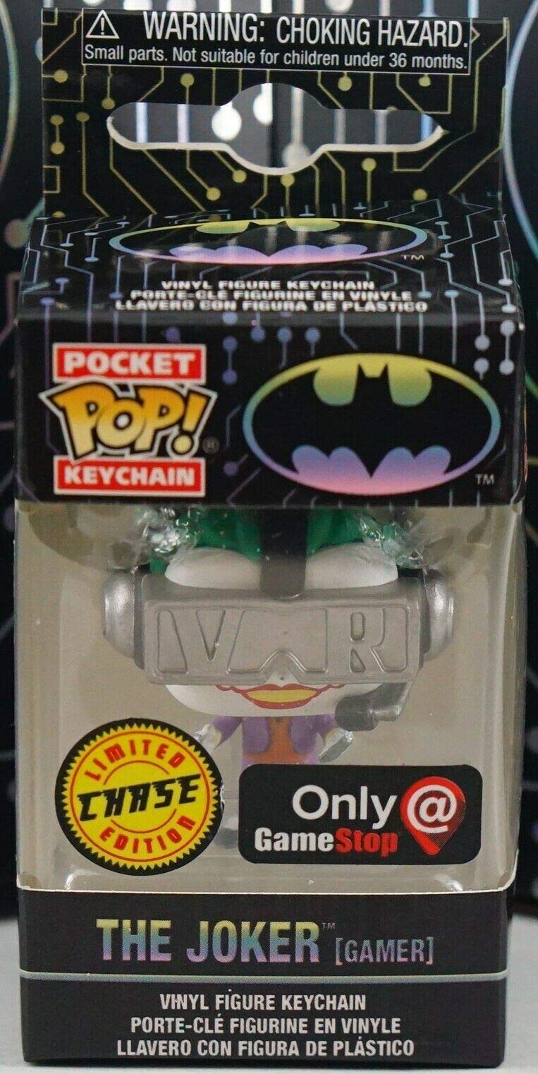 Funko Pocket POP! Keychain CHASE The Joker [Gamer] Exclusive