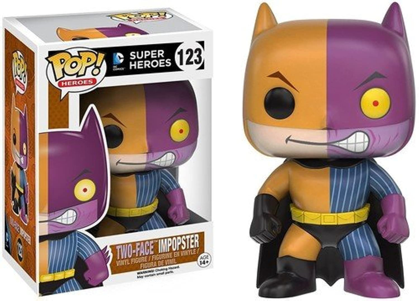 Funko POP! Heroes DC Super Heroes Two-Face Impopster #123