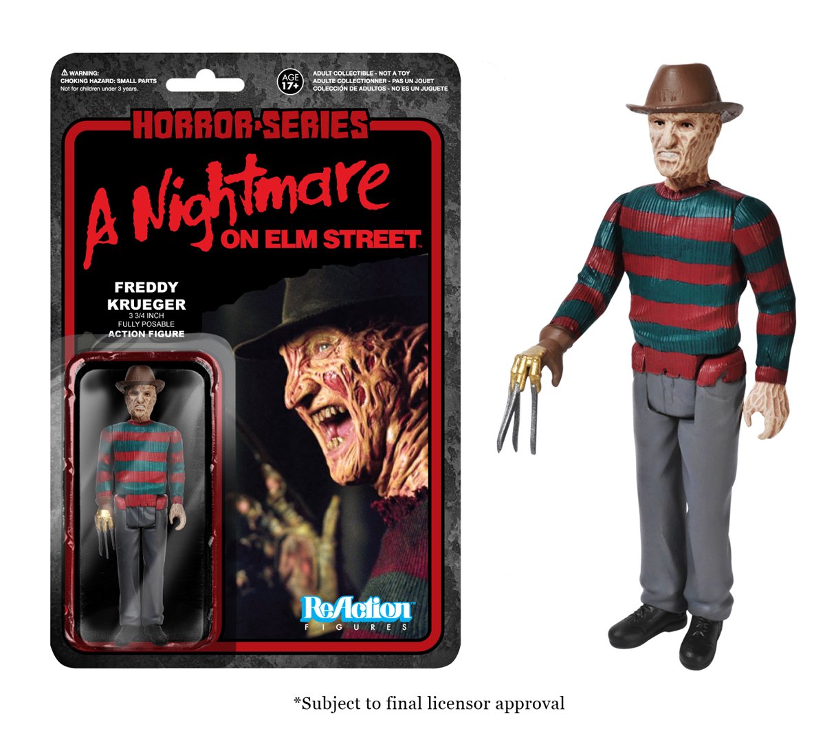 Funko Horror Classics Freddy Krueger ReAction Figure