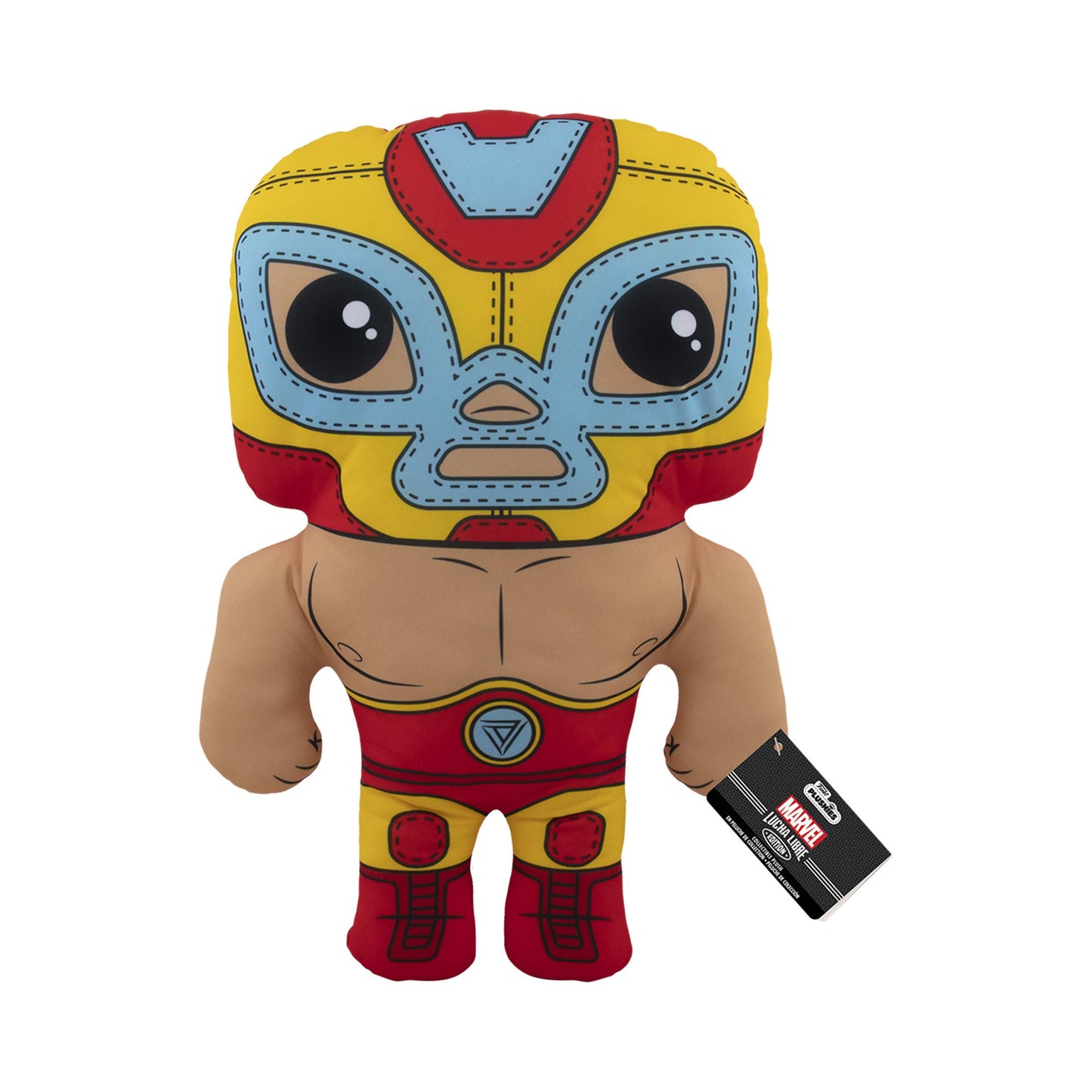 Funko POP! Plush: Marvel Luchadores - 17.5" Iron Man Multicolor