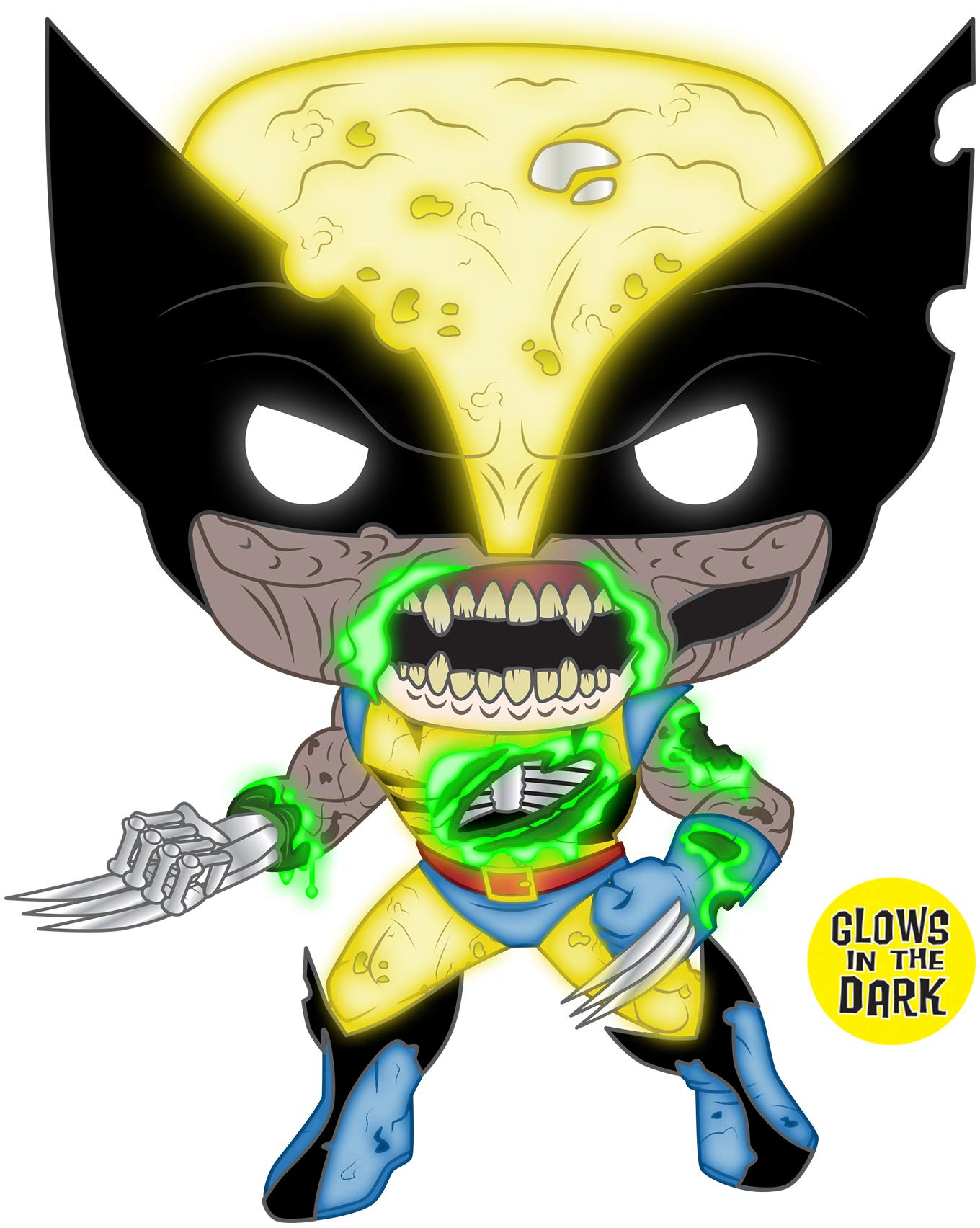 Funko POP! Marvel Zombies Wolverine [Glows in the Dark] Exclusive