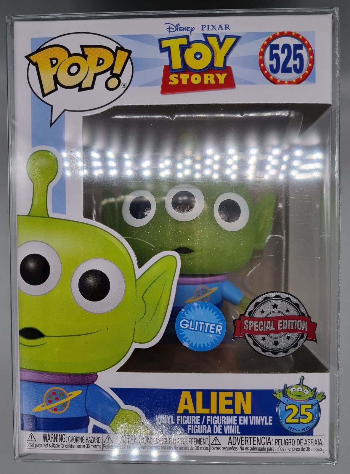 Funko POP! Disney Toy Story Alien #525 [Glitter] Exclusive