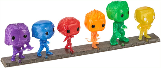 Funko POP! Artist Series: Marvel Infinity Saga - Avengers with Base (6 Pack) Exclusive