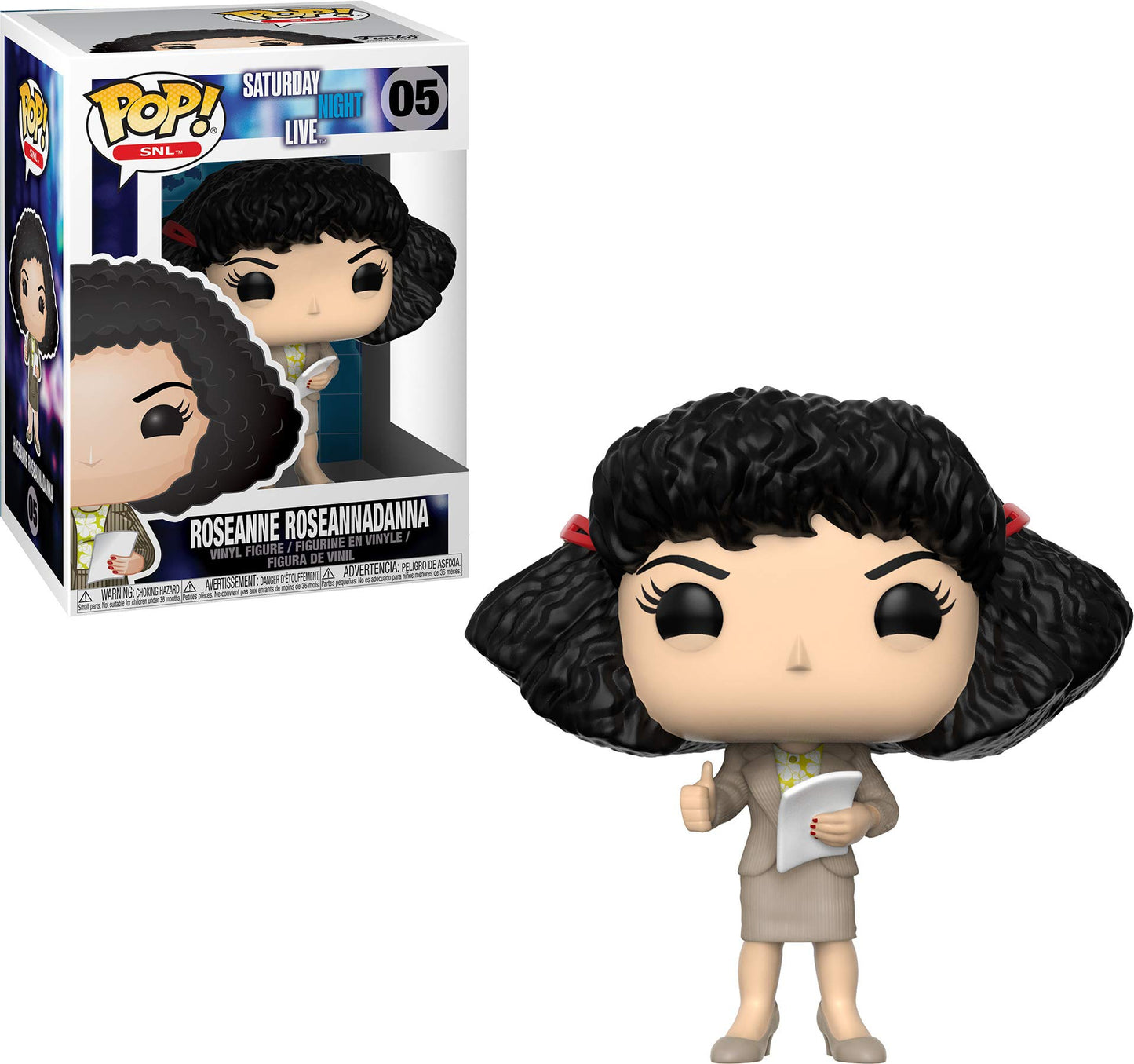 Funko POP! Television: SNL, Saturday Night Live - Roseanne Roseannadanna