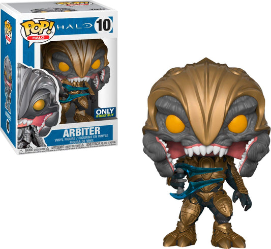 Funko POP! Games Halo 10 Gold Arbiter Exclusive