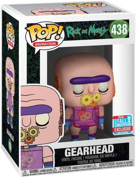 Funko POP! Animation Gearhead Rick and Morty #438