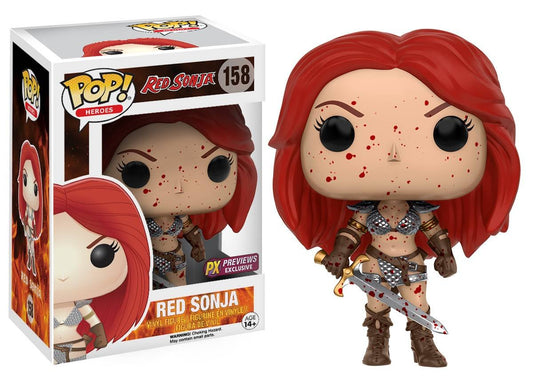 Funko POP! Heroes Red Sonja #158 [Bloody] PX Exclusive