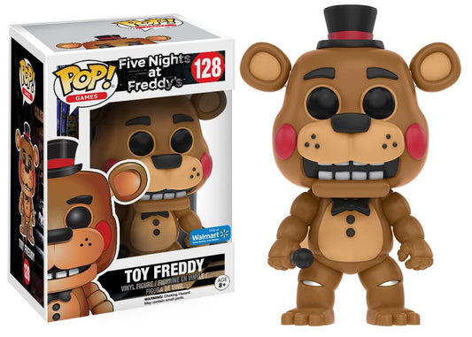 Funko POP! Games Five Nights at Freddy's Toy Freddy #128 Walmart Exclusive