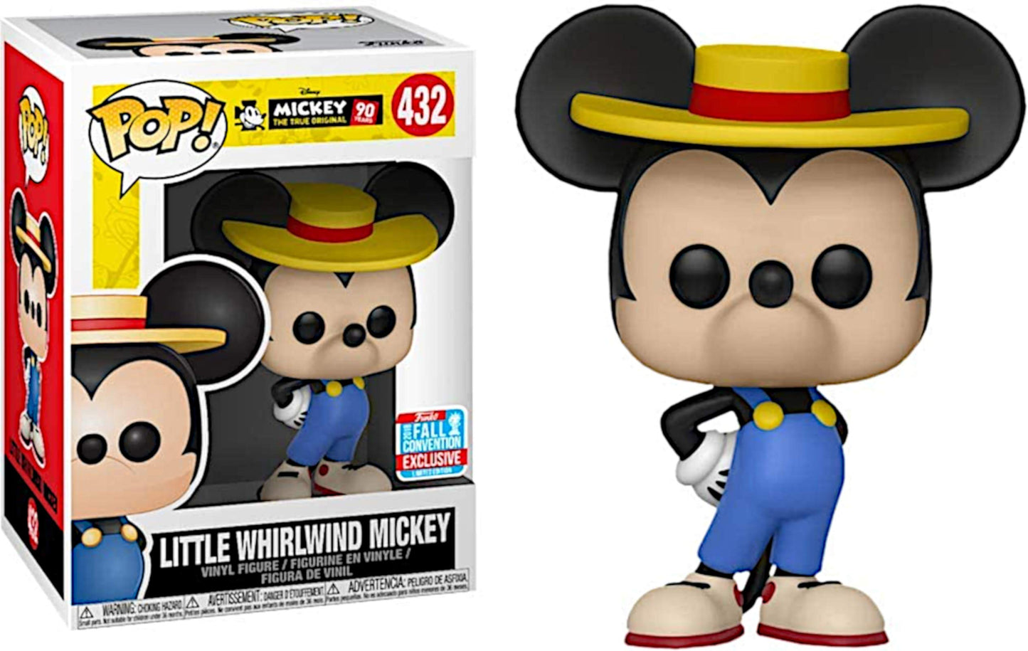 Funko POP! Disney Little Whirlwind Mickey Mouse 90th Anniversary Collection #432