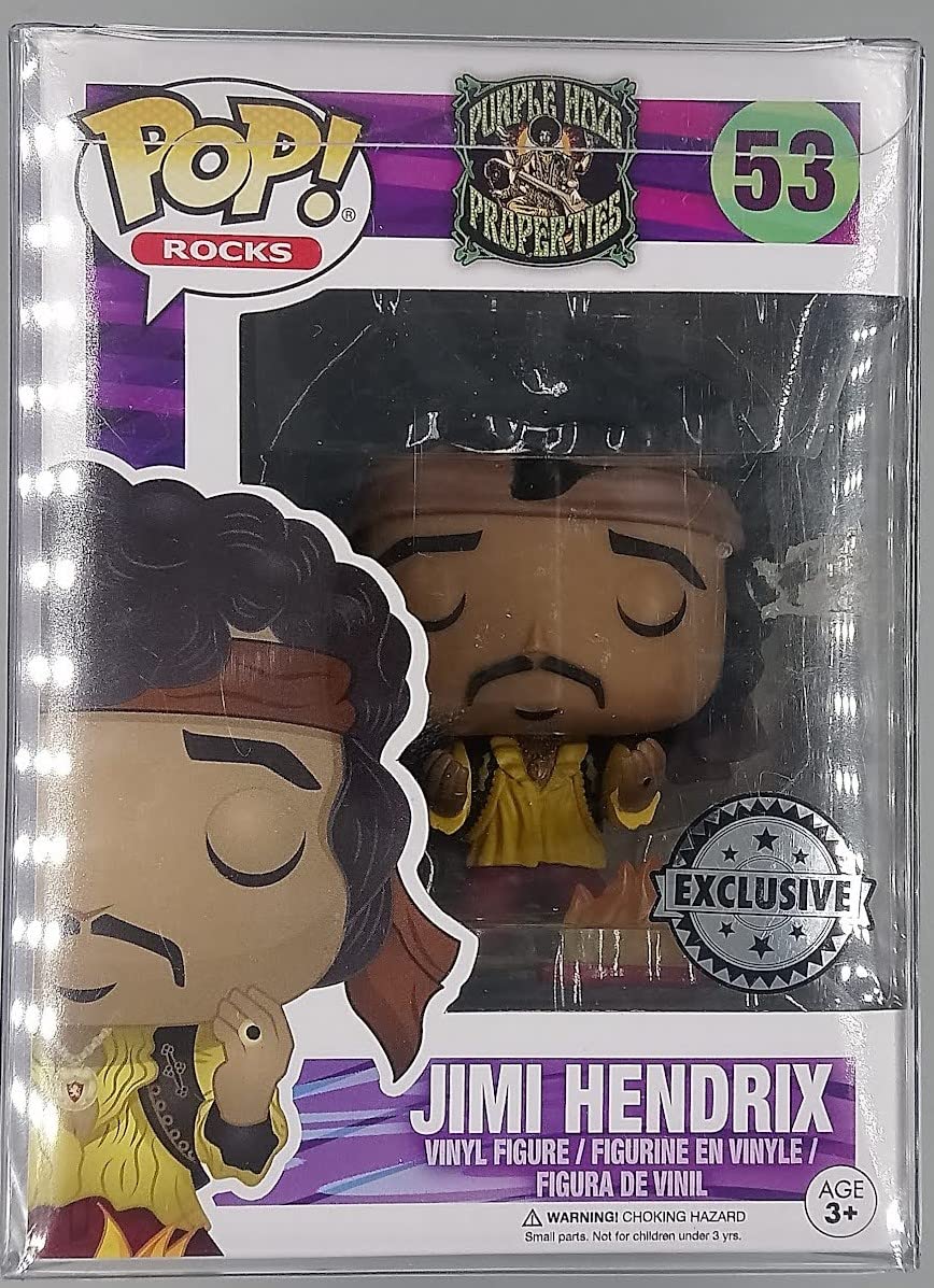 Funko POP! Rocks Jimi Hendrix #53 [Burning Guitar] Exclusive