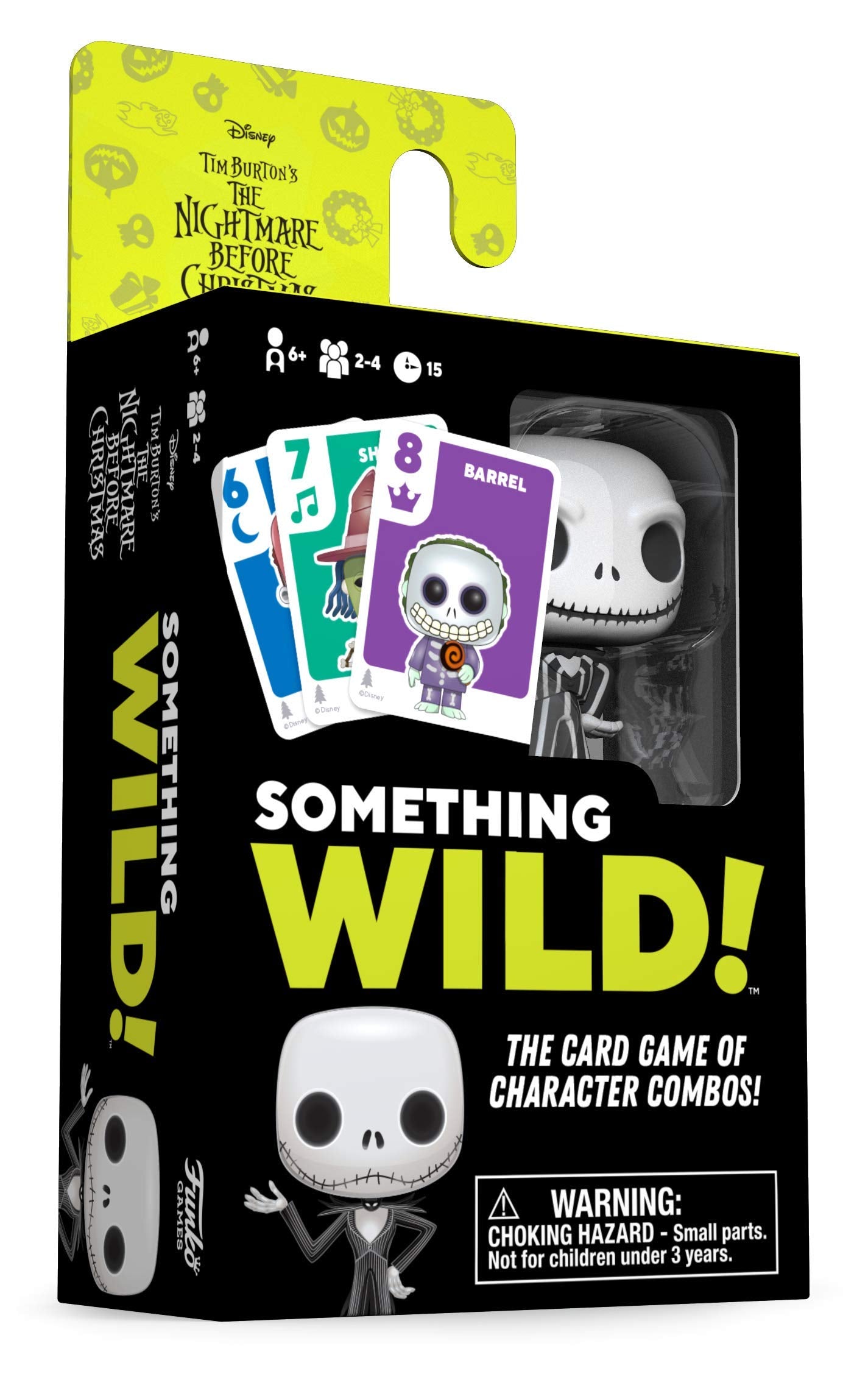 Funko Games Something Wild - Disney Nightmare Before Christmas Jack Skellington Card Game