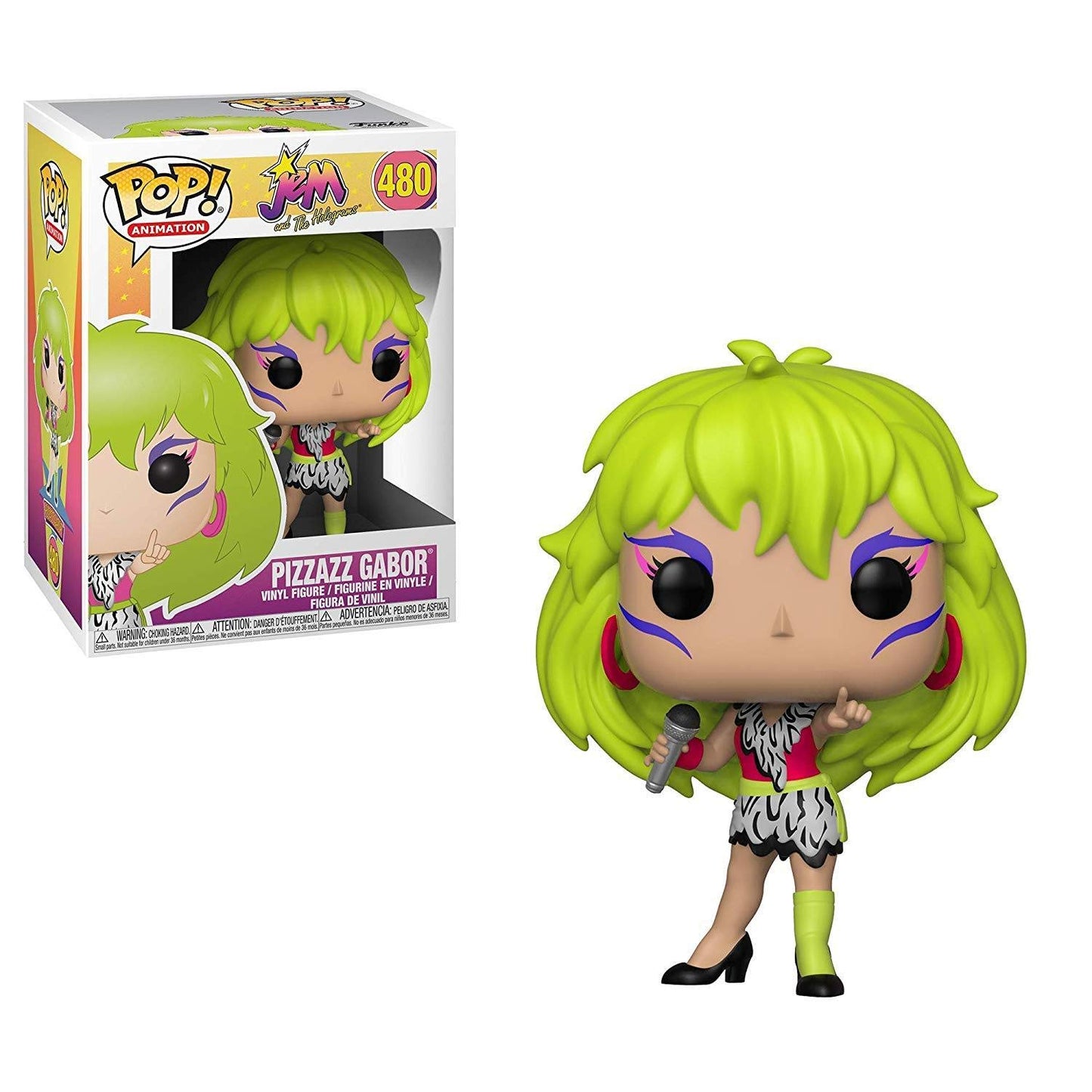 Funko POP! Animation: Jem and The Holograms - Pizzazz #480