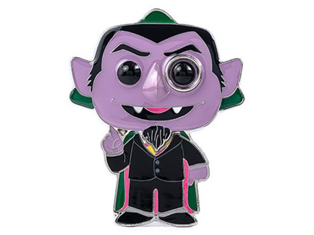 Funko POP! Pins Cartoons Sesame Street The Count #02