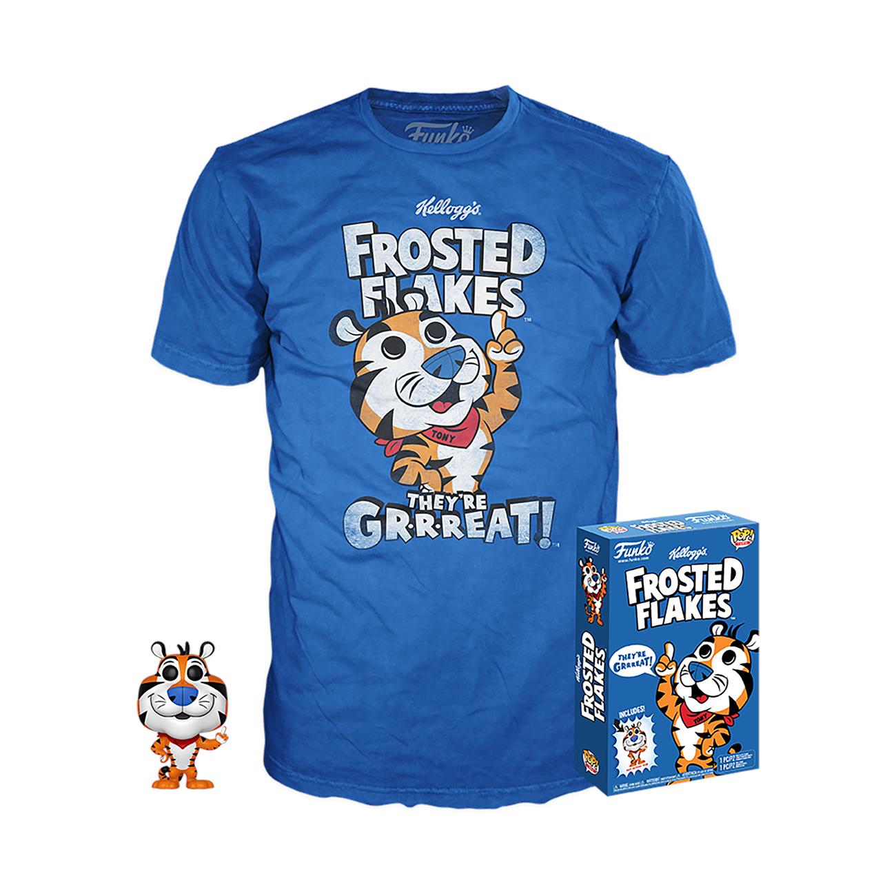 Funko POP! Tees Tony the Tiger Pocket POP! Keychain with Size Large [L] T-Shirt Funko Shop Exclusive