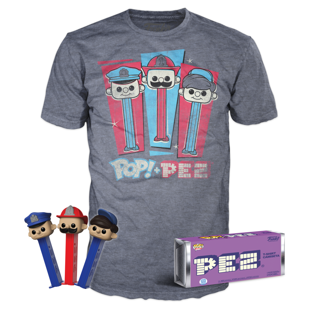 Funko POP! PEZ & Tee PEZ Pals with Size Large T-Shirt