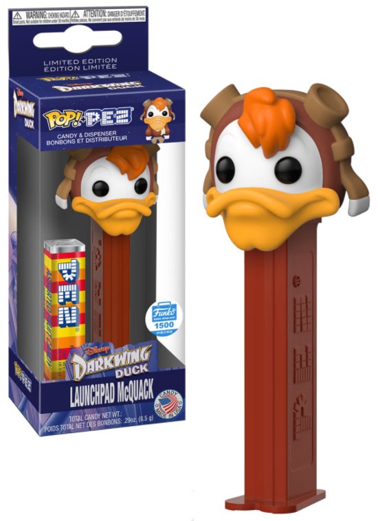 Funko POP! PEZ Darkwing Duck Launchpad McQuack Candy Dispenser
