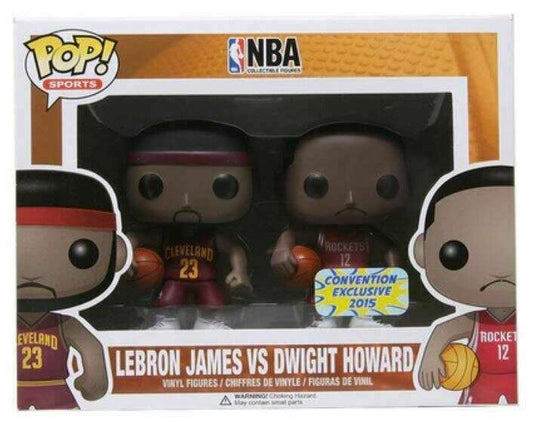 Funko POP! Sports NBA LeBron James vs. Dwight Howard 2-Pack Exclusive