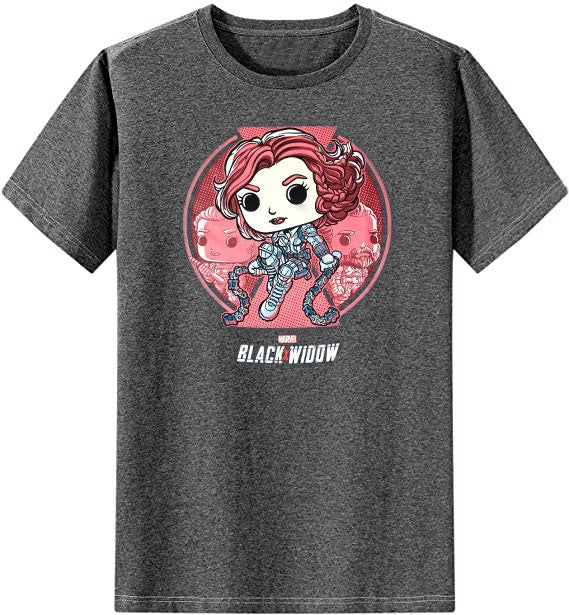 Funko POP! Tees Marvel Black Widow Exclusive T-Shirt [Large] Collector Corps Exclusive