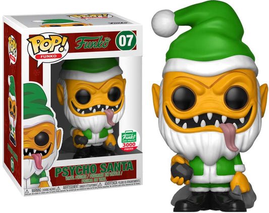 Funko POP! Psycho Santa #07 [Yellow] [12 Days of Christmas] LE 3000 Exclusive