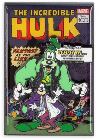 Goofy: The Incredible Hulk Comic Pin – Disney100 – Limited Release