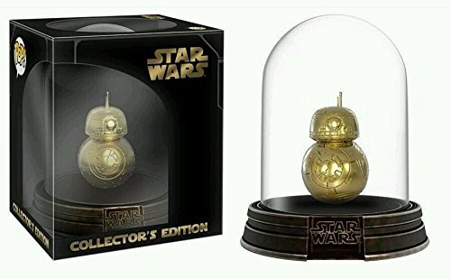 Funko BB-8 Gold Chrome Acrylic Dome Hot Topic Exclusive