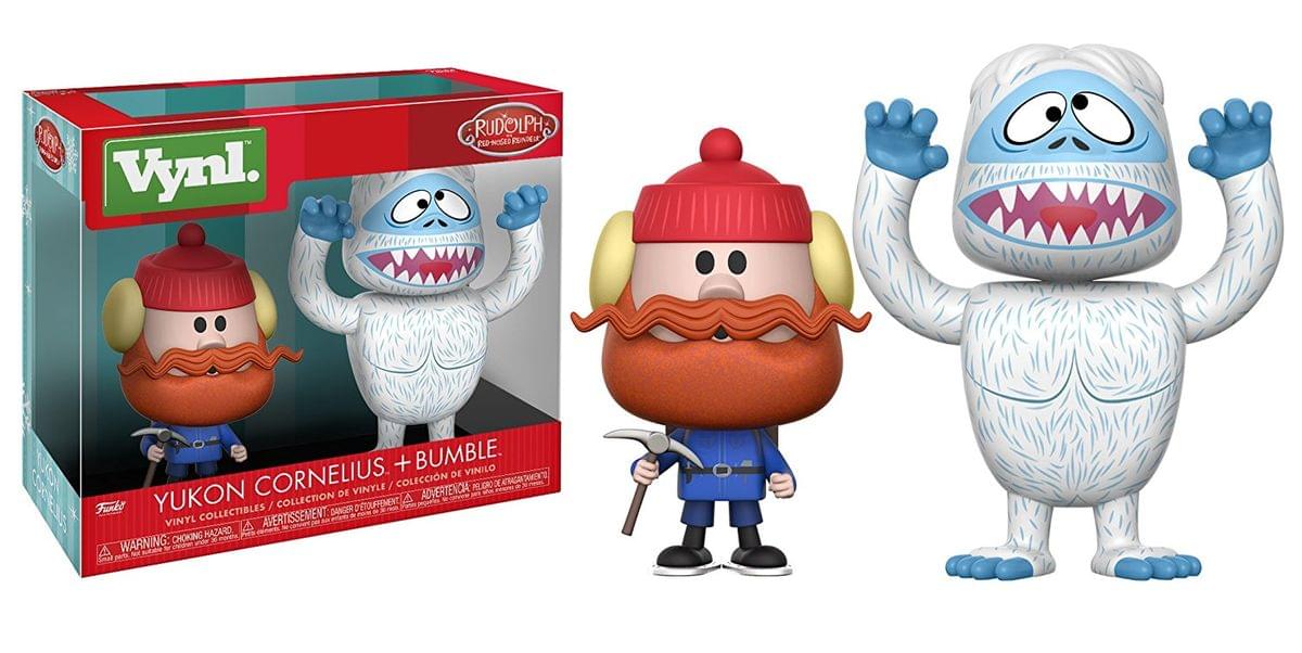 Funko Vynl. Bumble + Yukon Cornelius - Rudolph The Red-Nosed Reindeer Figure 2-Pack
