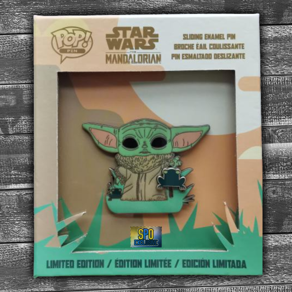 Funko POP! Pin Star Wars: Mandalorian - The Child with Frog SPO Exclusive Limited Edition 600 pcs