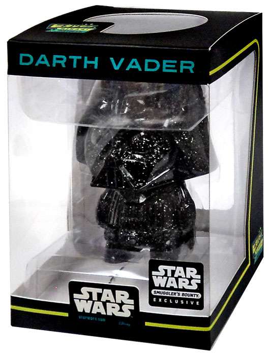 Funko Hikari Minis Star Wars Darth Vader (black w/ silver sparkle) Smuggler's Bounty Exclusive