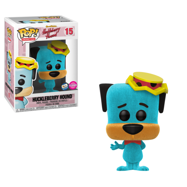 Funko POP! Animation Hanna Barbera Huckleberry Hound #15 [Flocked] Exclusive