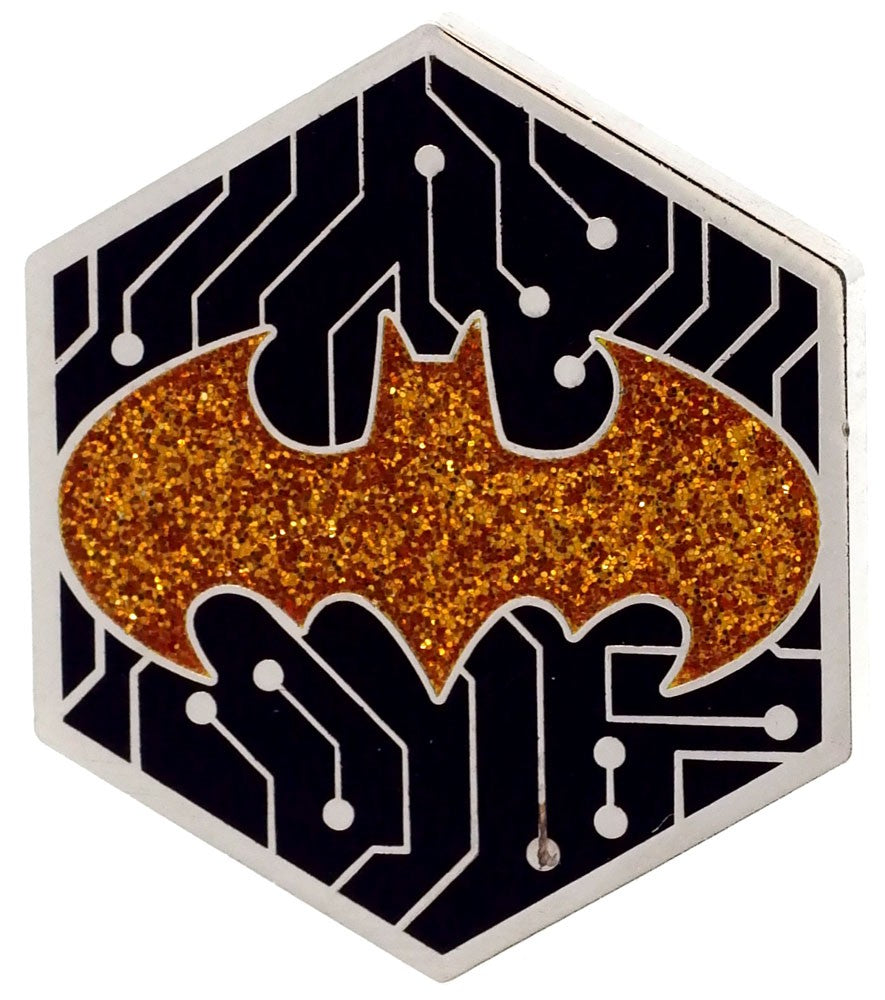 Funko DC Batman 80th Batman Exclusive 1.5-Inch Pin [Gamer, Glitter]