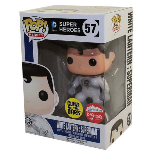Funko POP! Heroes DC Super Heroes White Lantern Superman #57 [Glows in the Dark] Exclusive