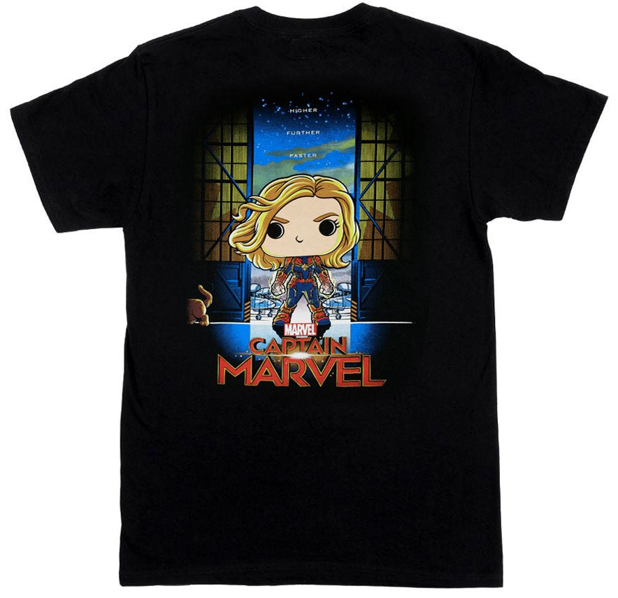 Funko POP! Tee Captain Marvel Collector Corps Exclusive Size 2XL