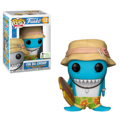 Funko POP! Spastik Plastik Fin Du Chomp #12 [Blue] Exclusive
