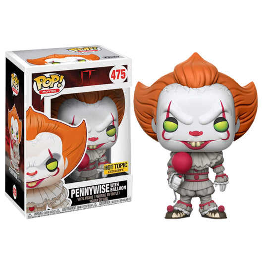Funko POP! Movies IT - Pennywise with Balloon (Hot Topic) Exclusive # 475