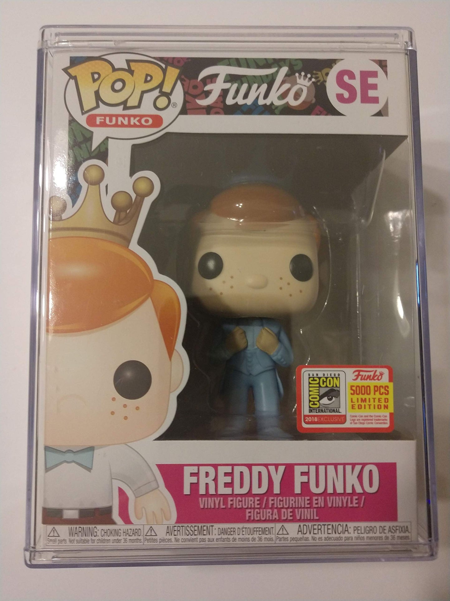 Funko POP! Freddy Harry Dumb and Dumber Blue Tuxedo SDCC Fundays 2018 Exclusive LE 5000