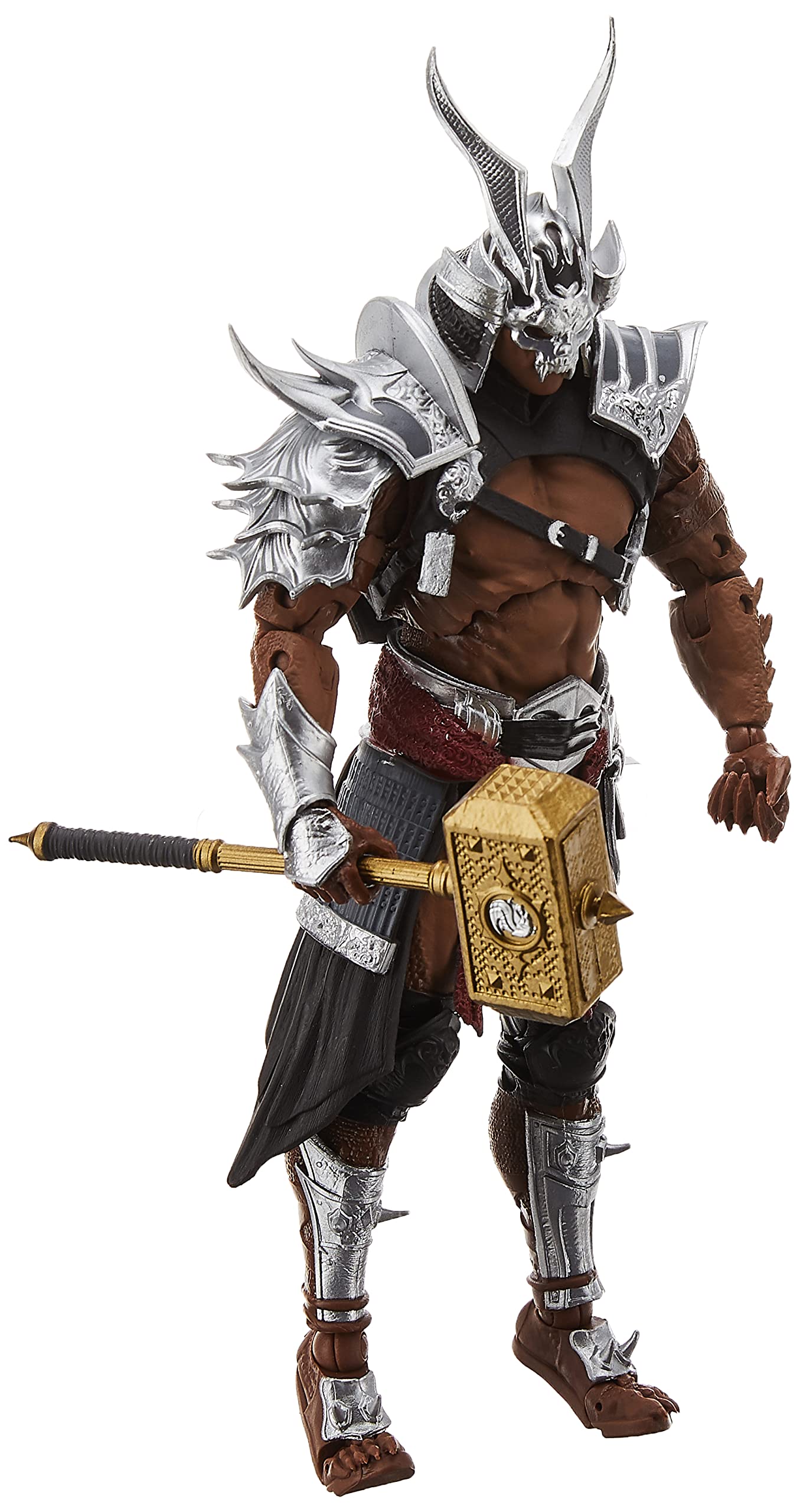 McFarlane Toys Mortal Kombat Shao Kahn (Platinum Kahn) 7" Action Figure