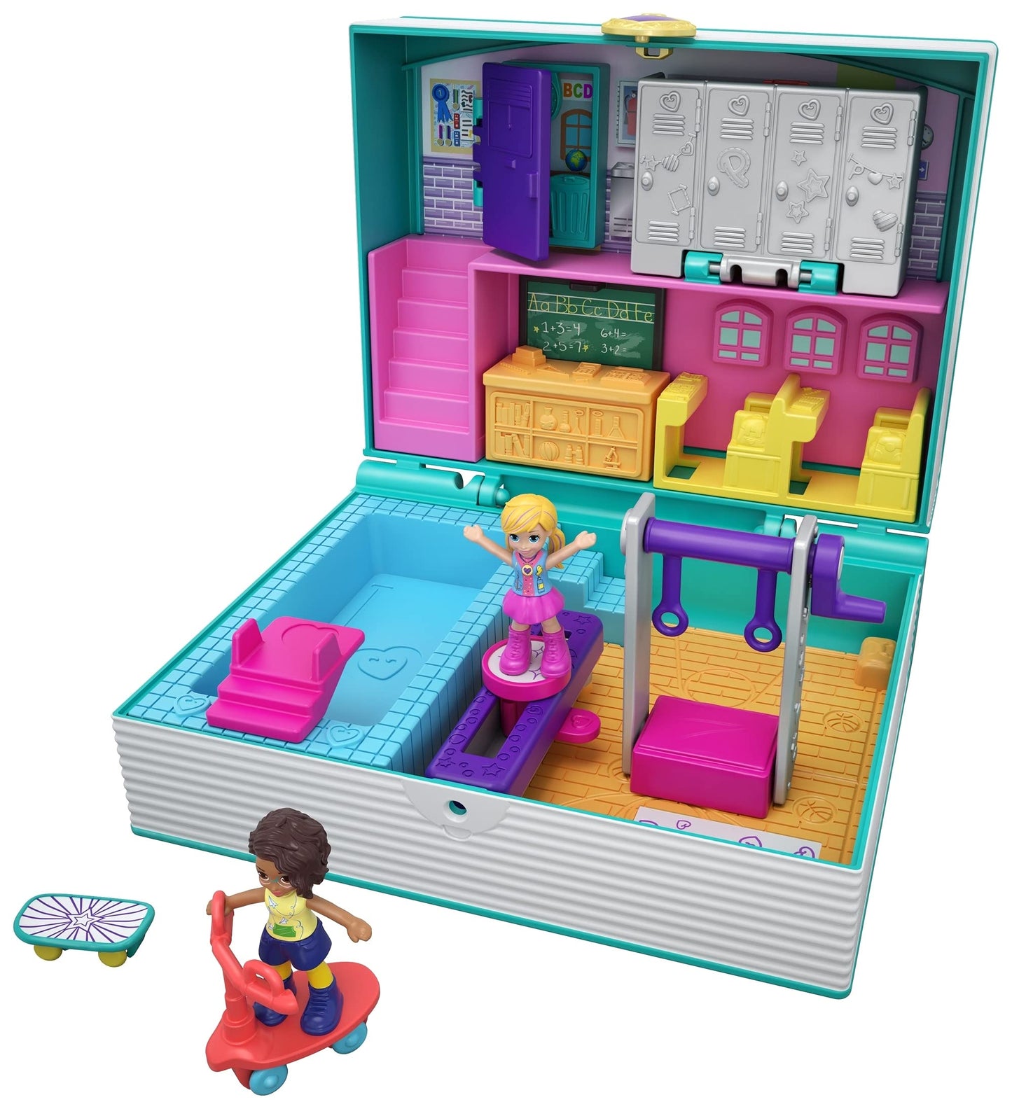 Polly Pocket Pocket World Mini Middle School Compact