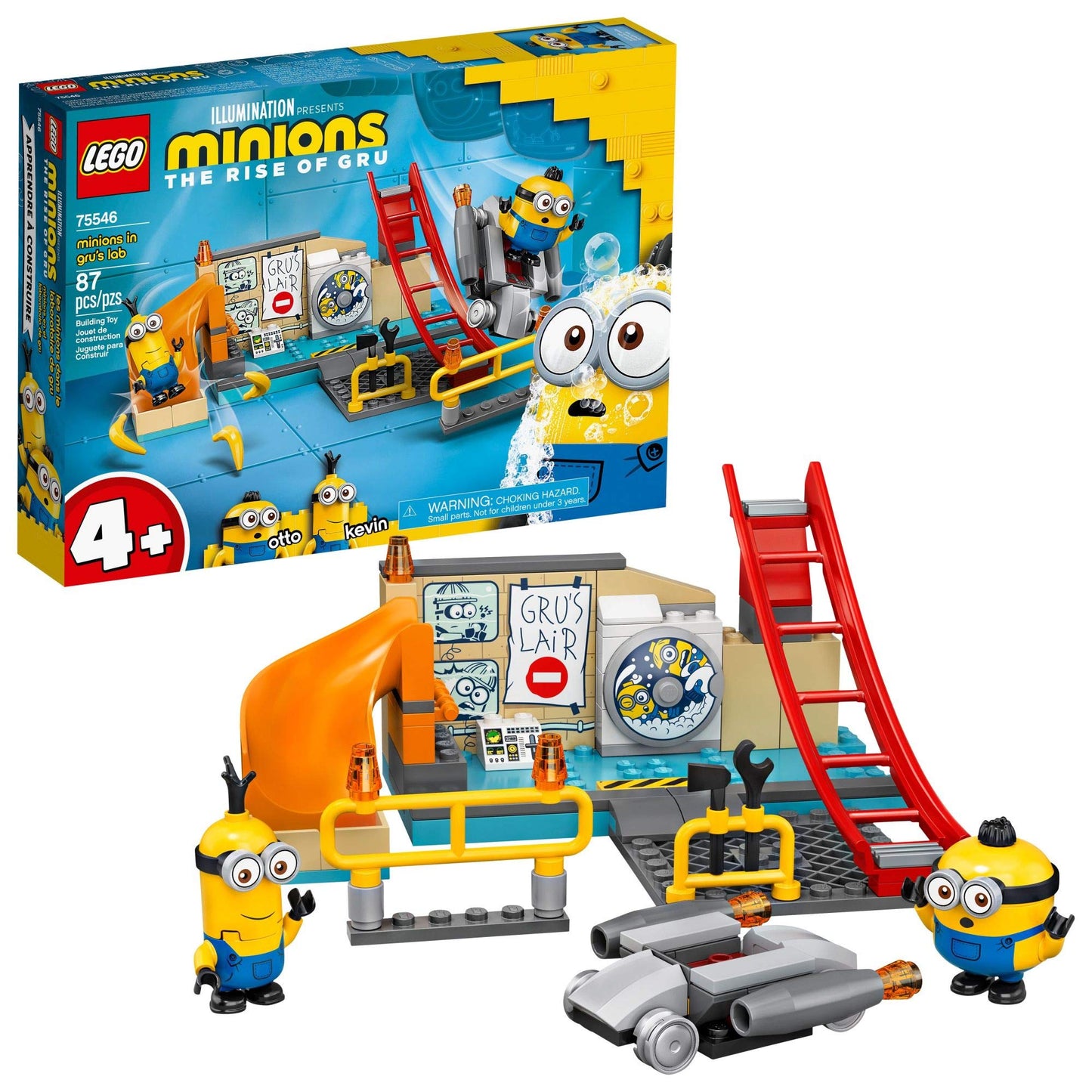 LEGO Minions Minions in Gru's Lab 75546