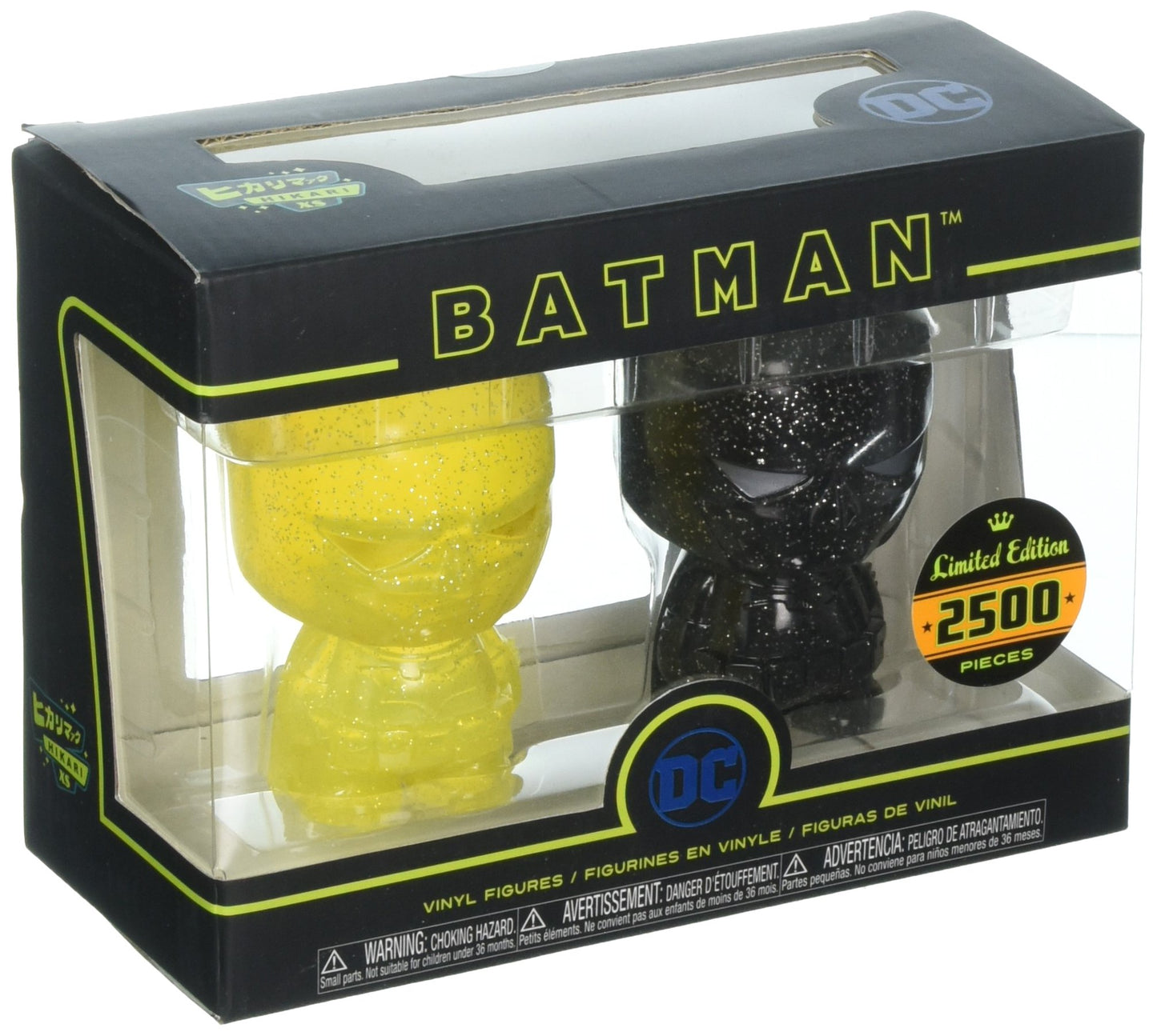 Funko DC Comics Hikari XS Batman Gold and Black Figure Set