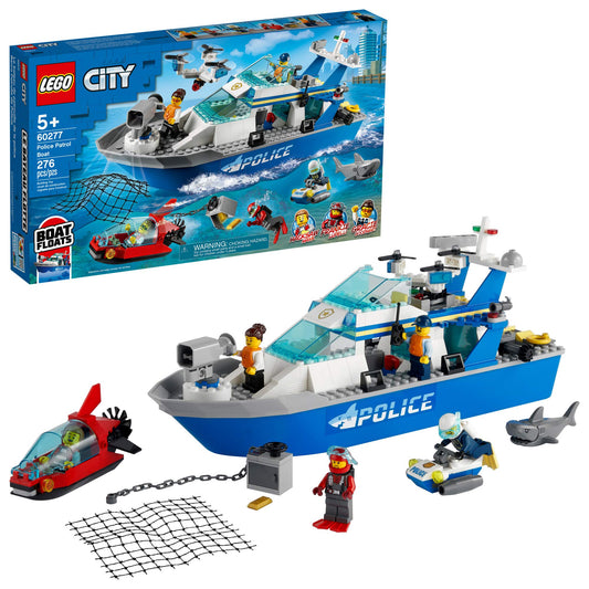 LEGO City Police Patrol Boat 60277