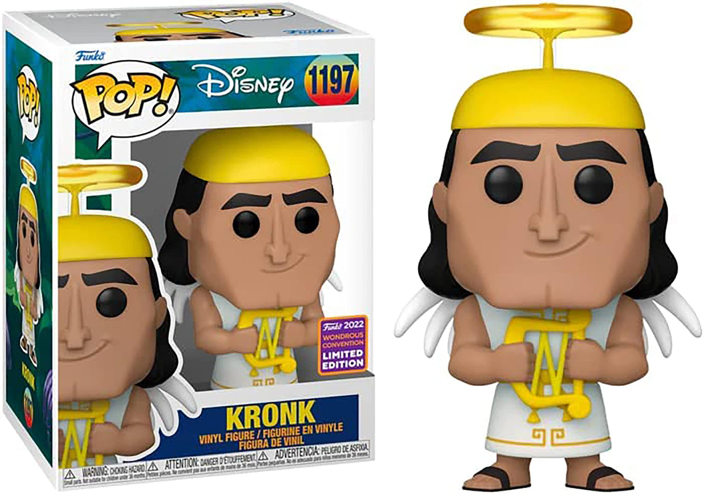 Funko POP! Disney Emperor's New Groove Kronk #1197 [Angel Kronk] Exclusive