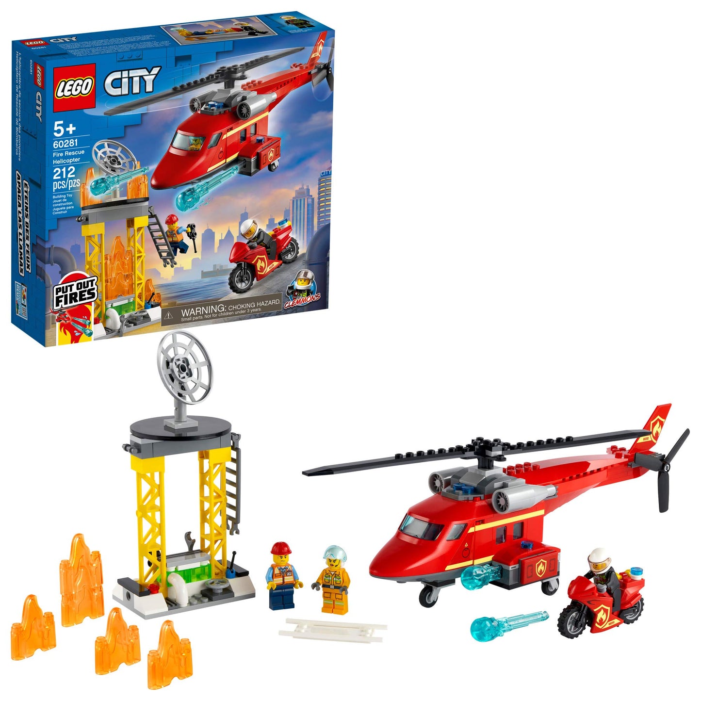 LEGO City Fire Rescue Helicopter 60281