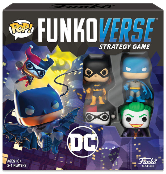 Funkoverse Strategy Board Game: DC Theme Set, 2-4 Playersed