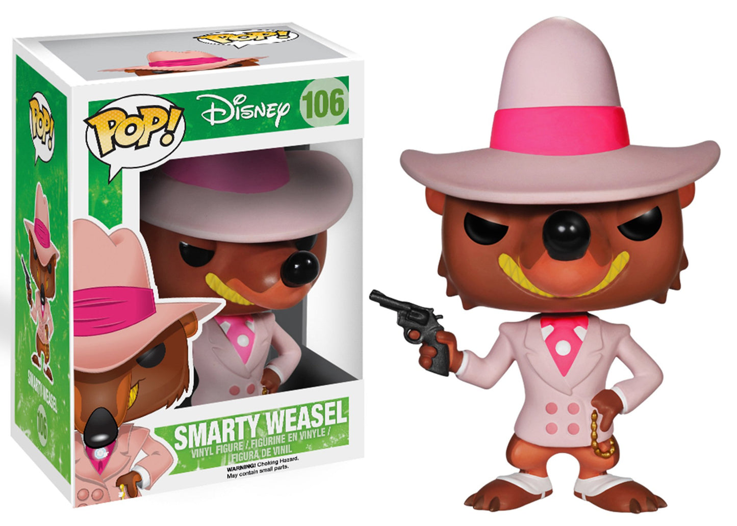 Funko POP! Disney: Roger Rabbit Smarty Weasel Action Figure